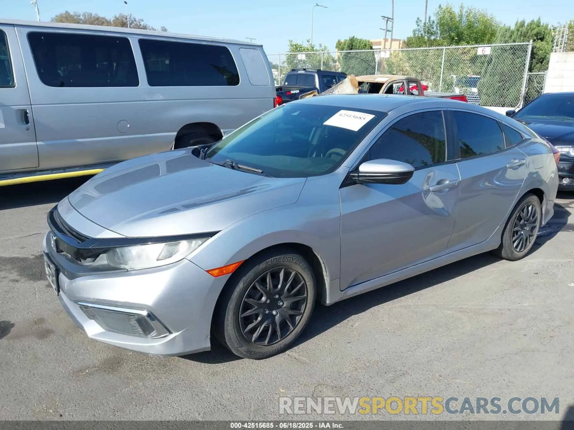 2 Photograph of a damaged car 2HGFC2F60MH555302 HONDA CIVIC 2021