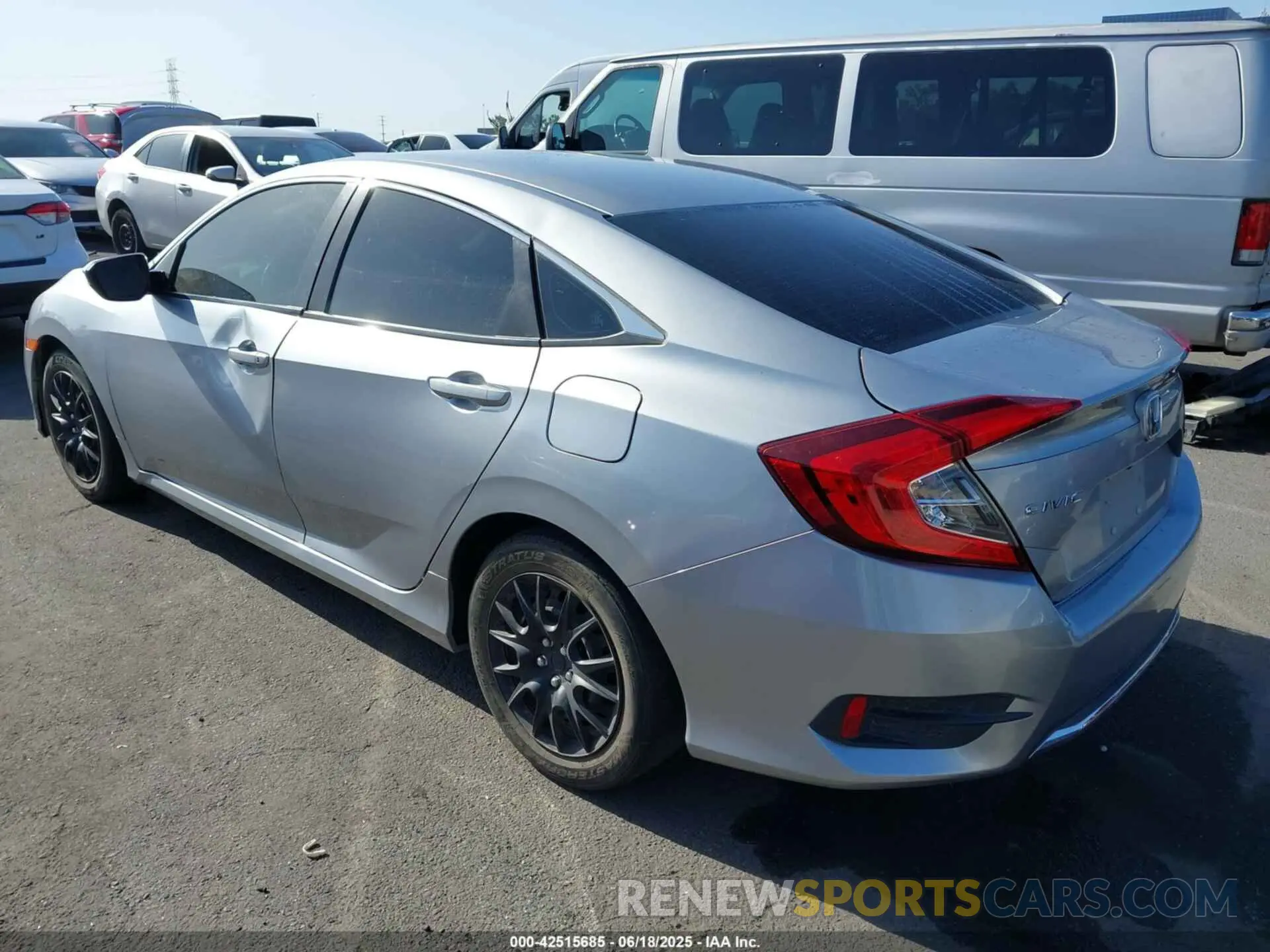 3 Photograph of a damaged car 2HGFC2F60MH555302 HONDA CIVIC 2021