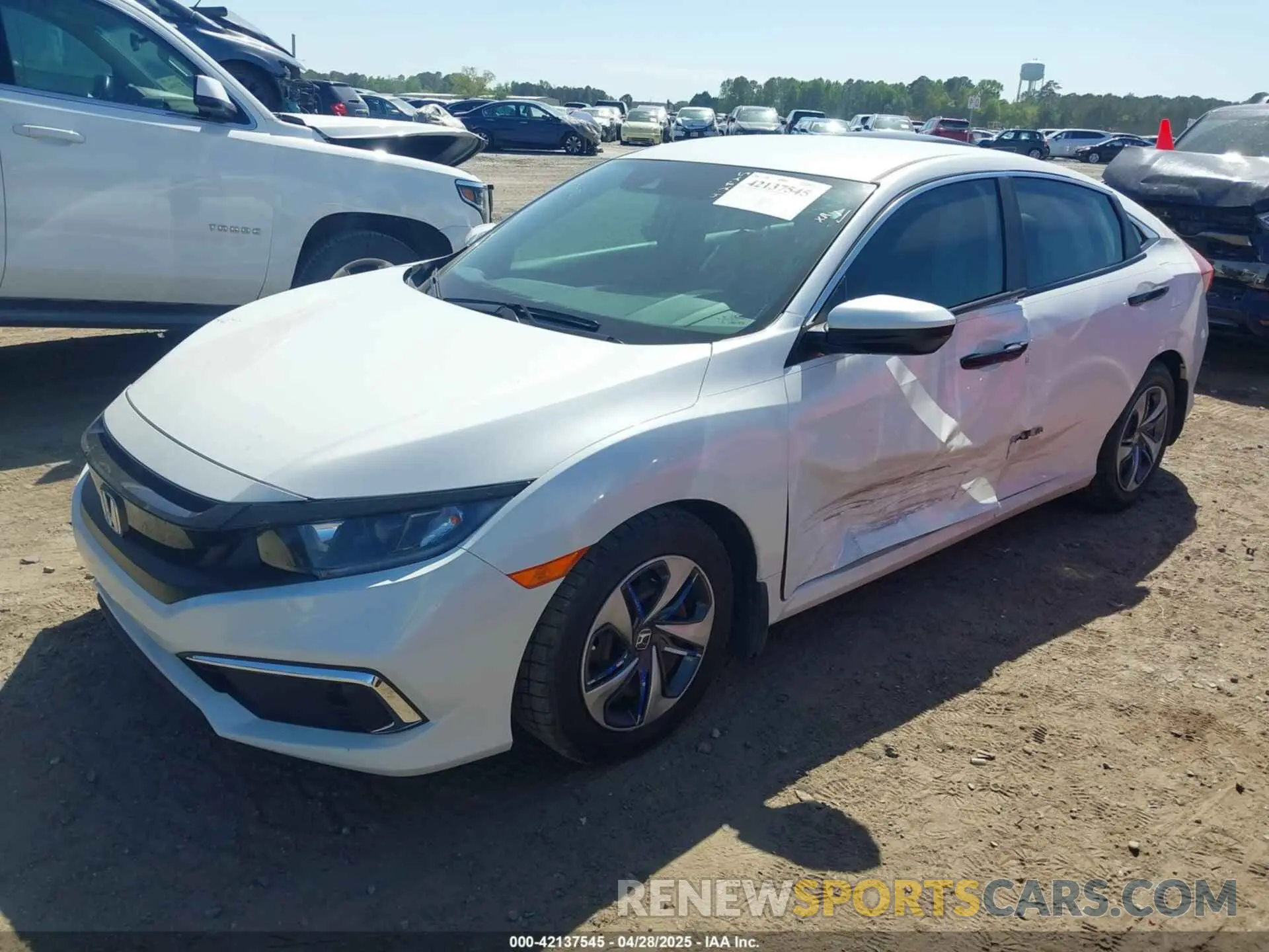 2 Фотография поврежденного автомобиля 2HGFC2F61MH505475 HONDA CIVIC 2021