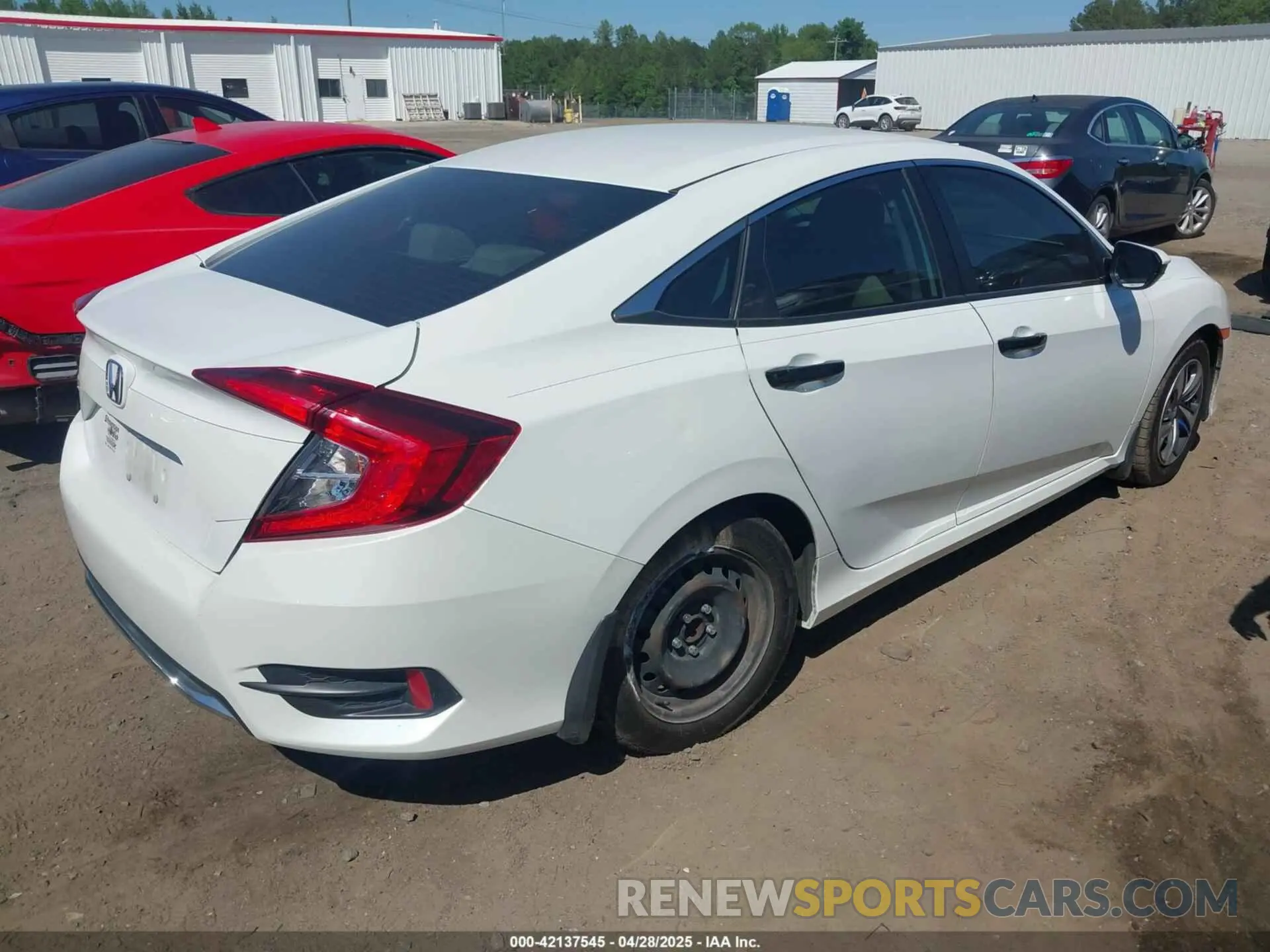 4 Фотография поврежденного автомобиля 2HGFC2F61MH505475 HONDA CIVIC 2021