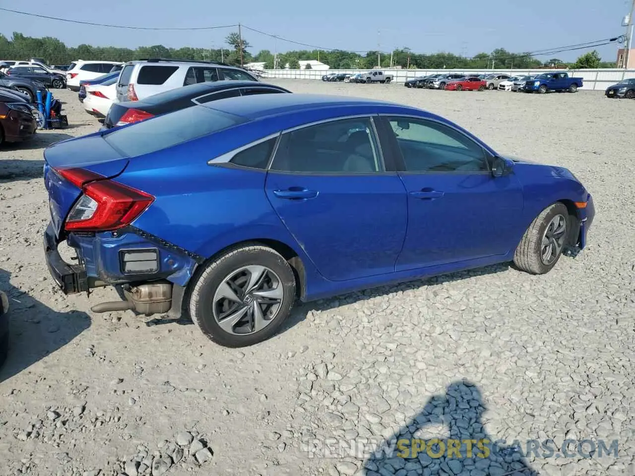 3 Photograph of a damaged car 2HGFC2F61MH523572 HONDA CIVIC 2021