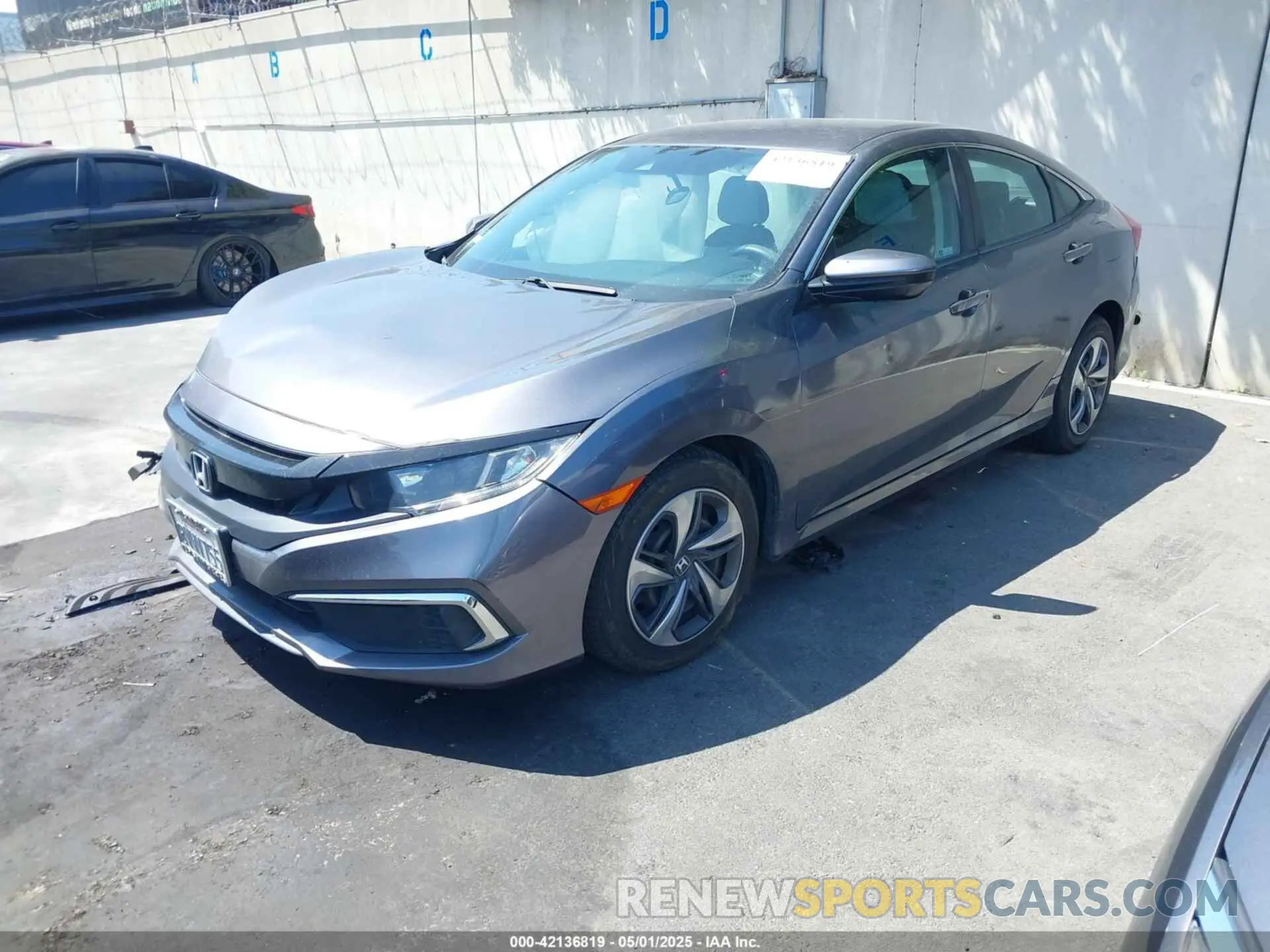2 Photograph of a damaged car 2HGFC2F61MH546964 HONDA CIVIC 2021