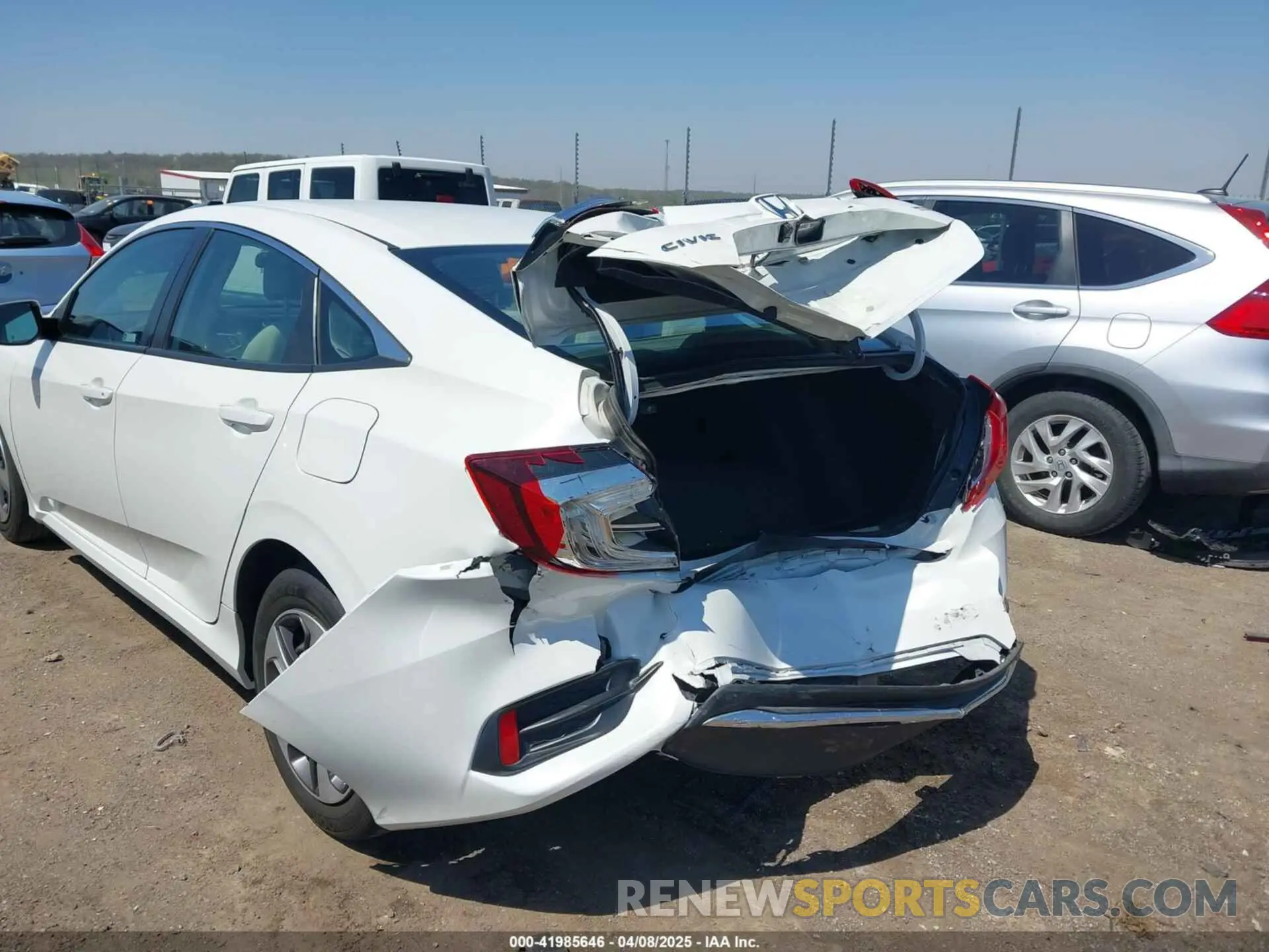 6 Photograph of a damaged car 2HGFC2F61MH556913 HONDA CIVIC 2021