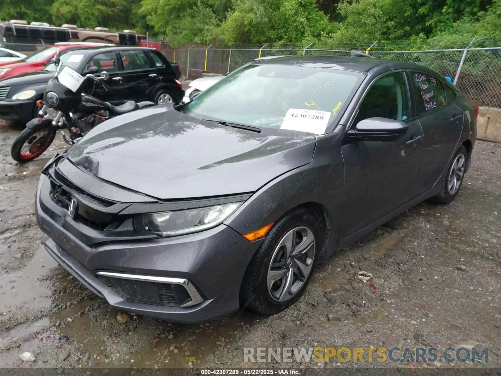 2 Photograph of a damaged car 2HGFC2F62MH509731 HONDA CIVIC 2021