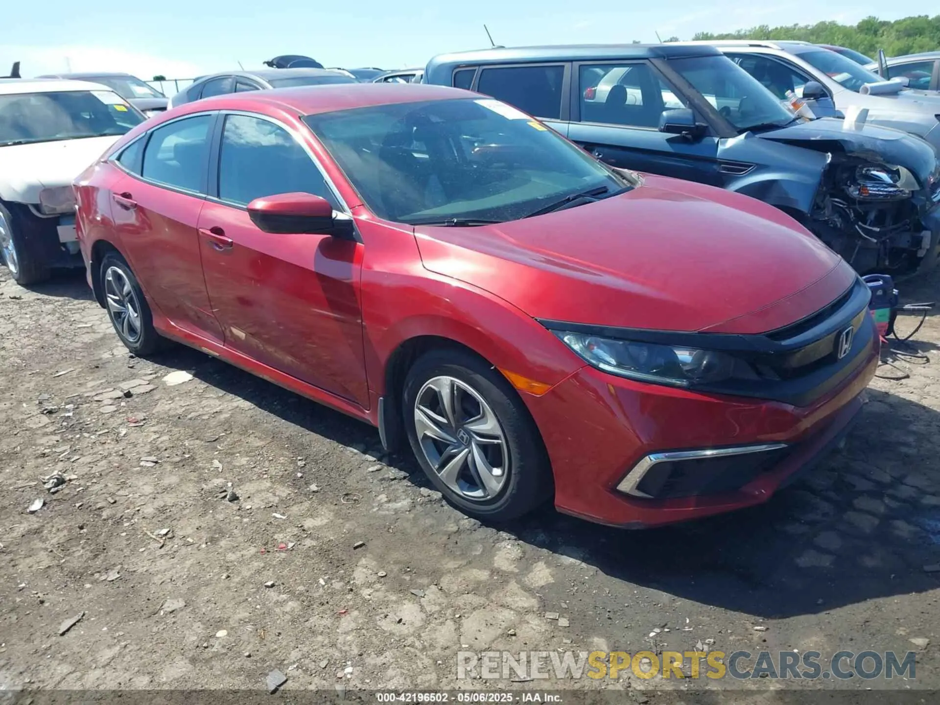 1 Фотография поврежденного автомобиля 2HGFC2F62MH515674 HONDA CIVIC 2021