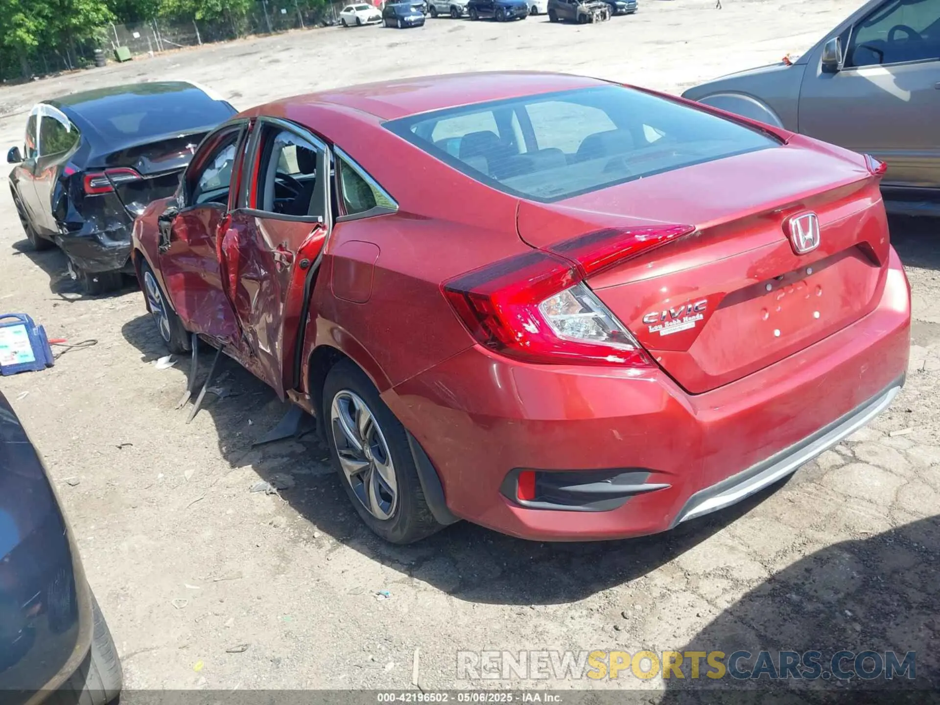 3 Фотография поврежденного автомобиля 2HGFC2F62MH515674 HONDA CIVIC 2021