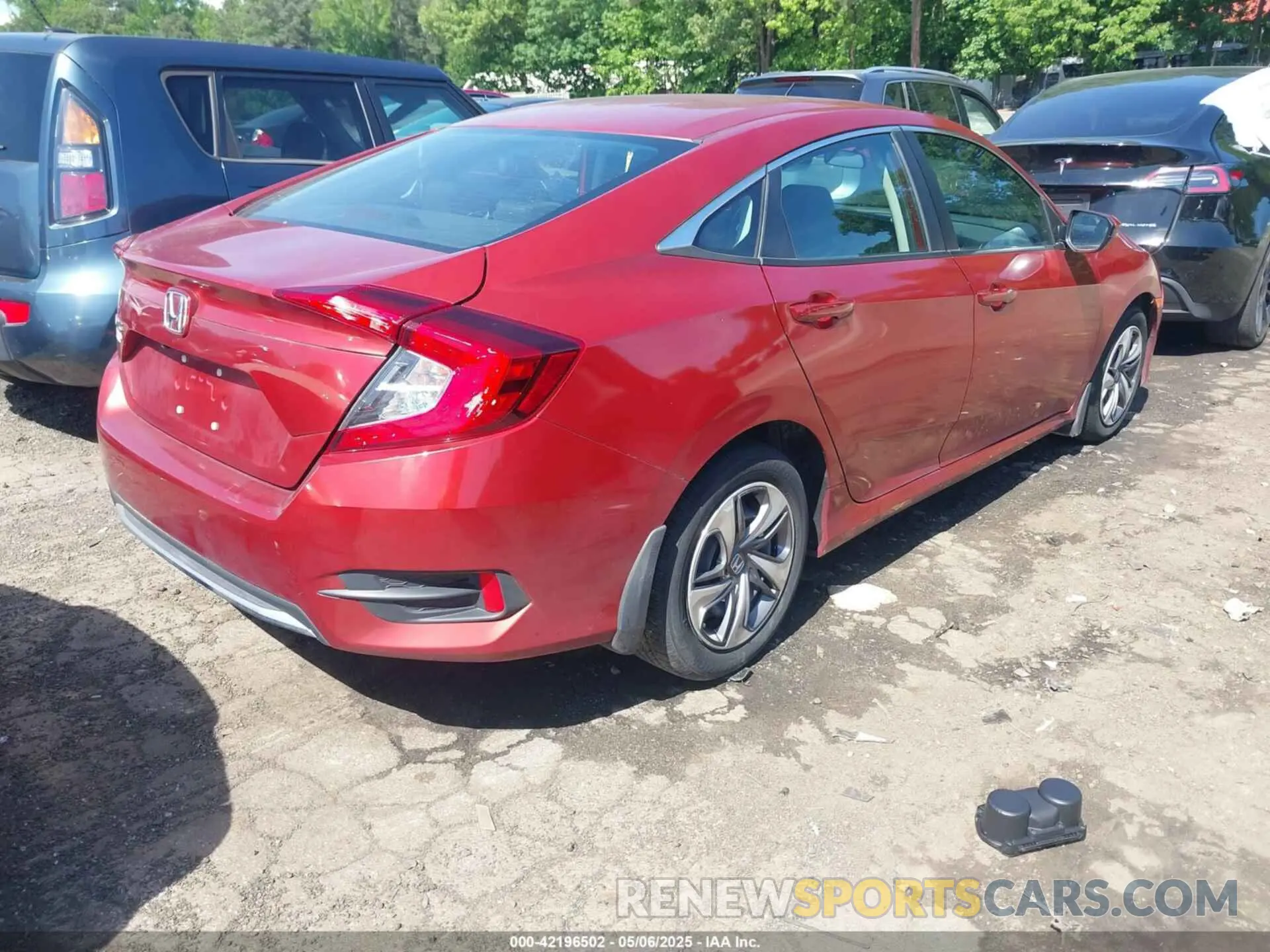 4 Фотография поврежденного автомобиля 2HGFC2F62MH515674 HONDA CIVIC 2021