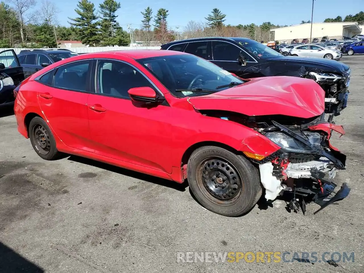 4 Фотография поврежденного автомобиля 2HGFC2F62MH535519 HONDA CIVIC 2021