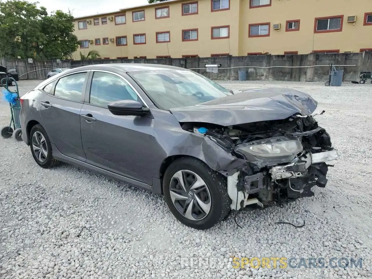 4 Фотография поврежденного автомобиля 2HGFC2F63MH532399 HONDA CIVIC 2021