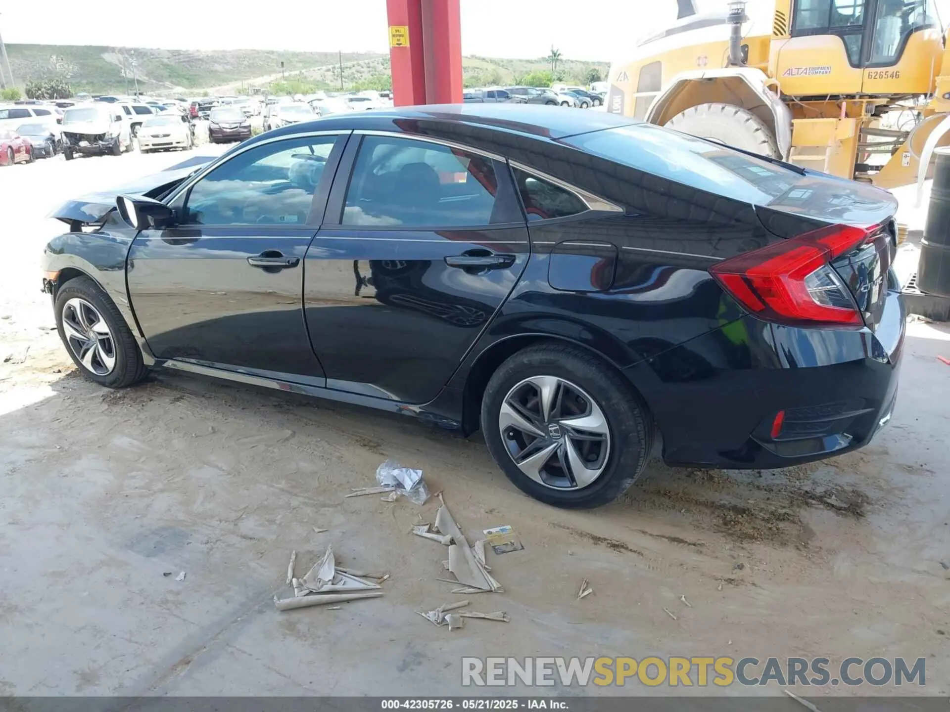 14 Photograph of a damaged car 2HGFC2F63MH539952 HONDA CIVIC 2021