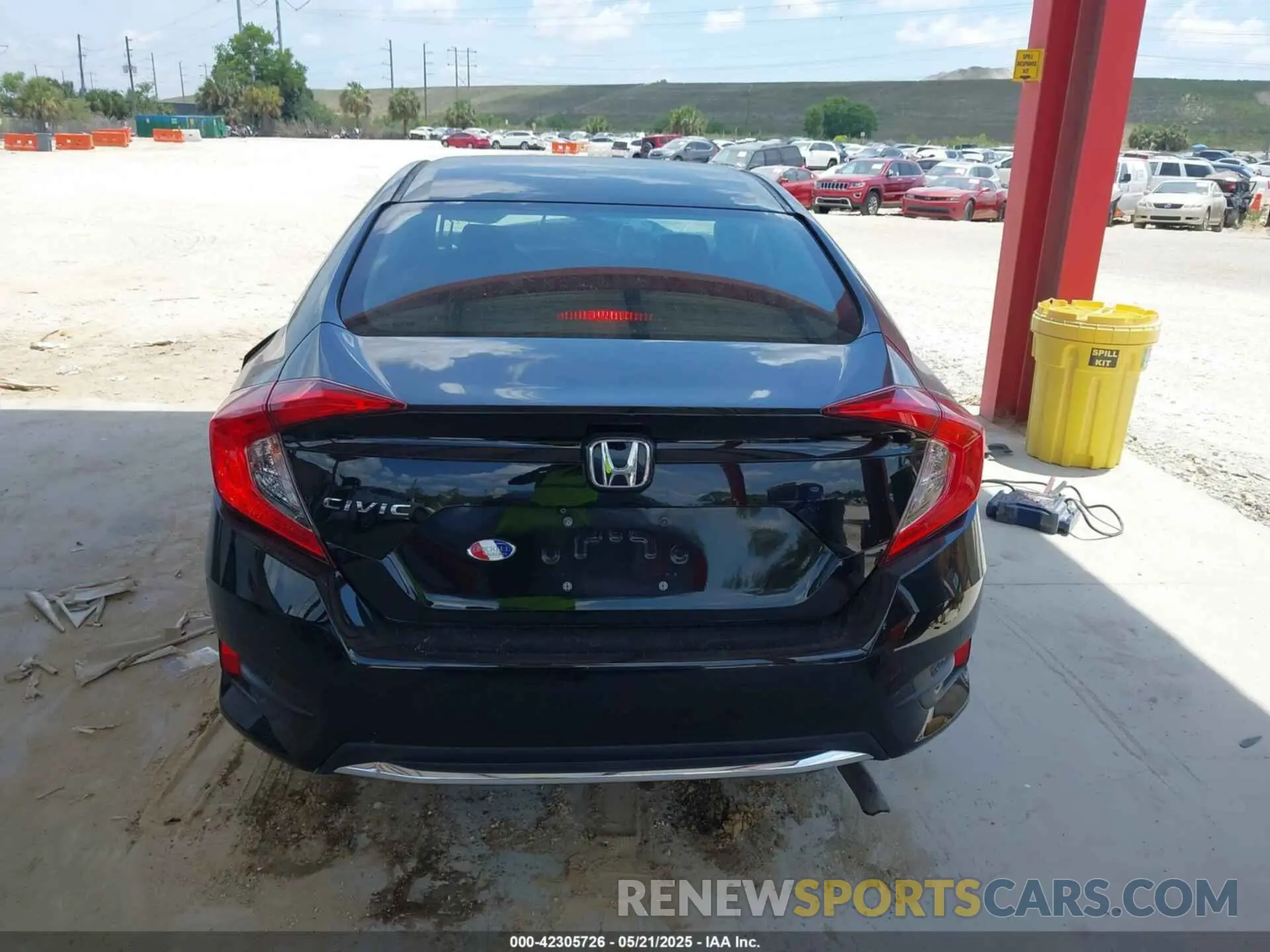 16 Photograph of a damaged car 2HGFC2F63MH539952 HONDA CIVIC 2021