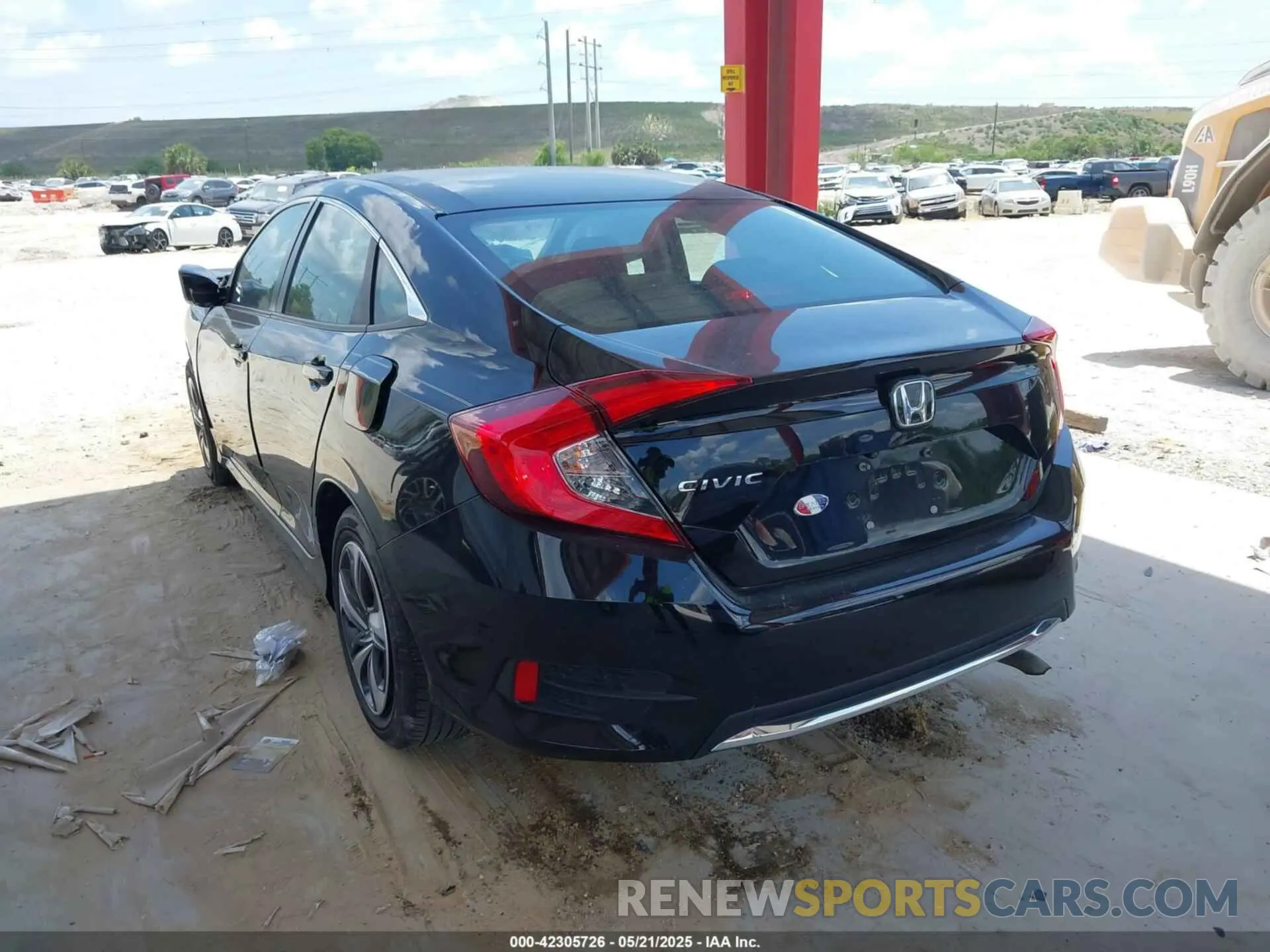 3 Photograph of a damaged car 2HGFC2F63MH539952 HONDA CIVIC 2021