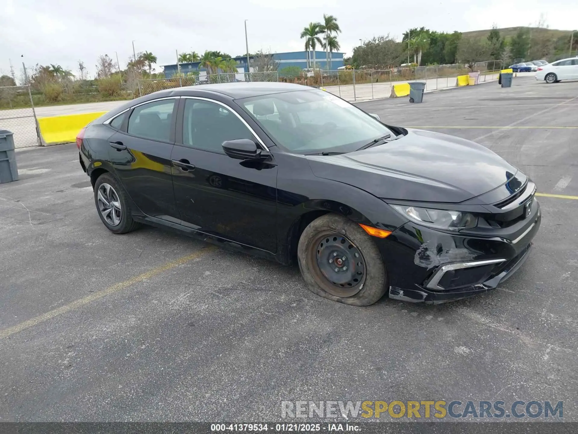 1 Photograph of a damaged car 2HGFC2F63MH544438 HONDA CIVIC 2021