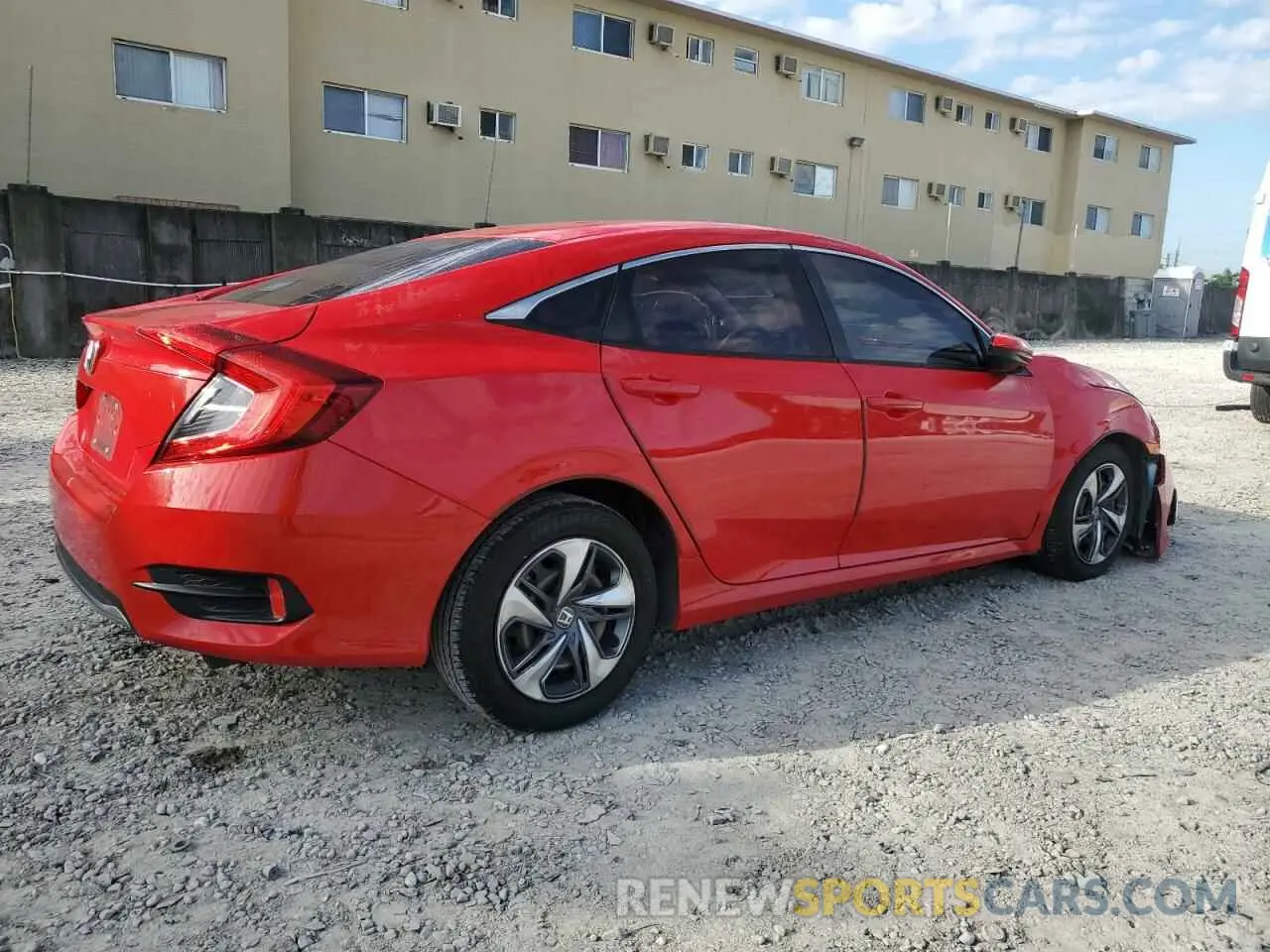 3 Photograph of a damaged car 2HGFC2F63MH545587 HONDA CIVIC 2021