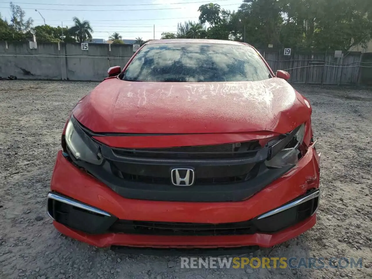 5 Photograph of a damaged car 2HGFC2F63MH545587 HONDA CIVIC 2021