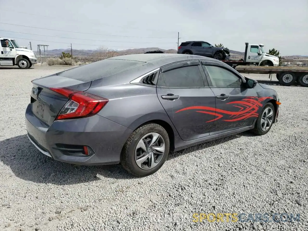 3 Photograph of a damaged car 2HGFC2F64MH500948 HONDA CIVIC 2021