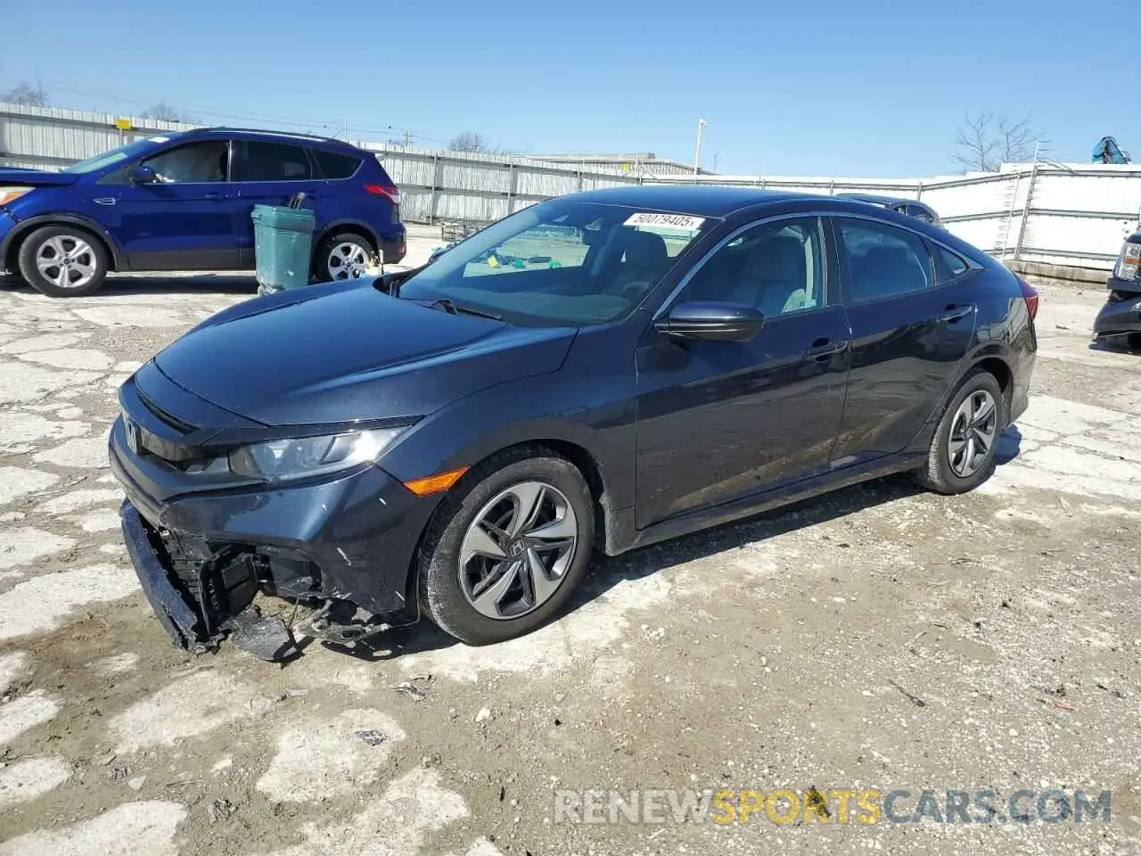 1 Photograph of a damaged car 2HGFC2F64MH507592 HONDA CIVIC 2021