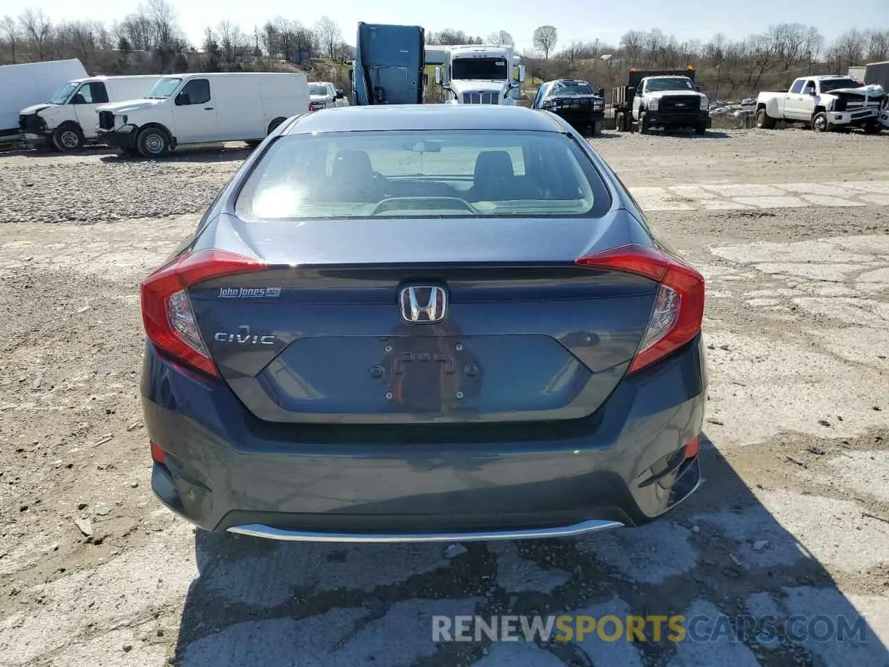 6 Photograph of a damaged car 2HGFC2F64MH507592 HONDA CIVIC 2021