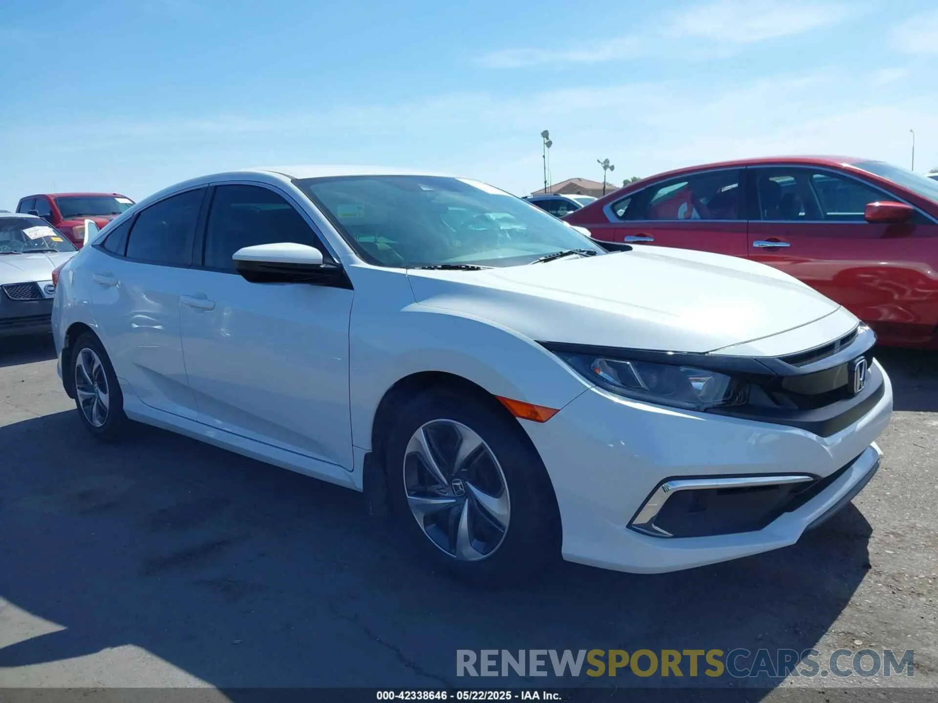 1 Photograph of a damaged car 2HGFC2F64MH514994 HONDA CIVIC 2021