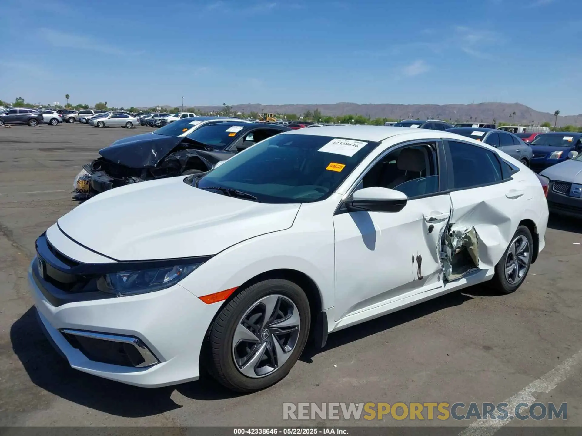 2 Photograph of a damaged car 2HGFC2F64MH514994 HONDA CIVIC 2021