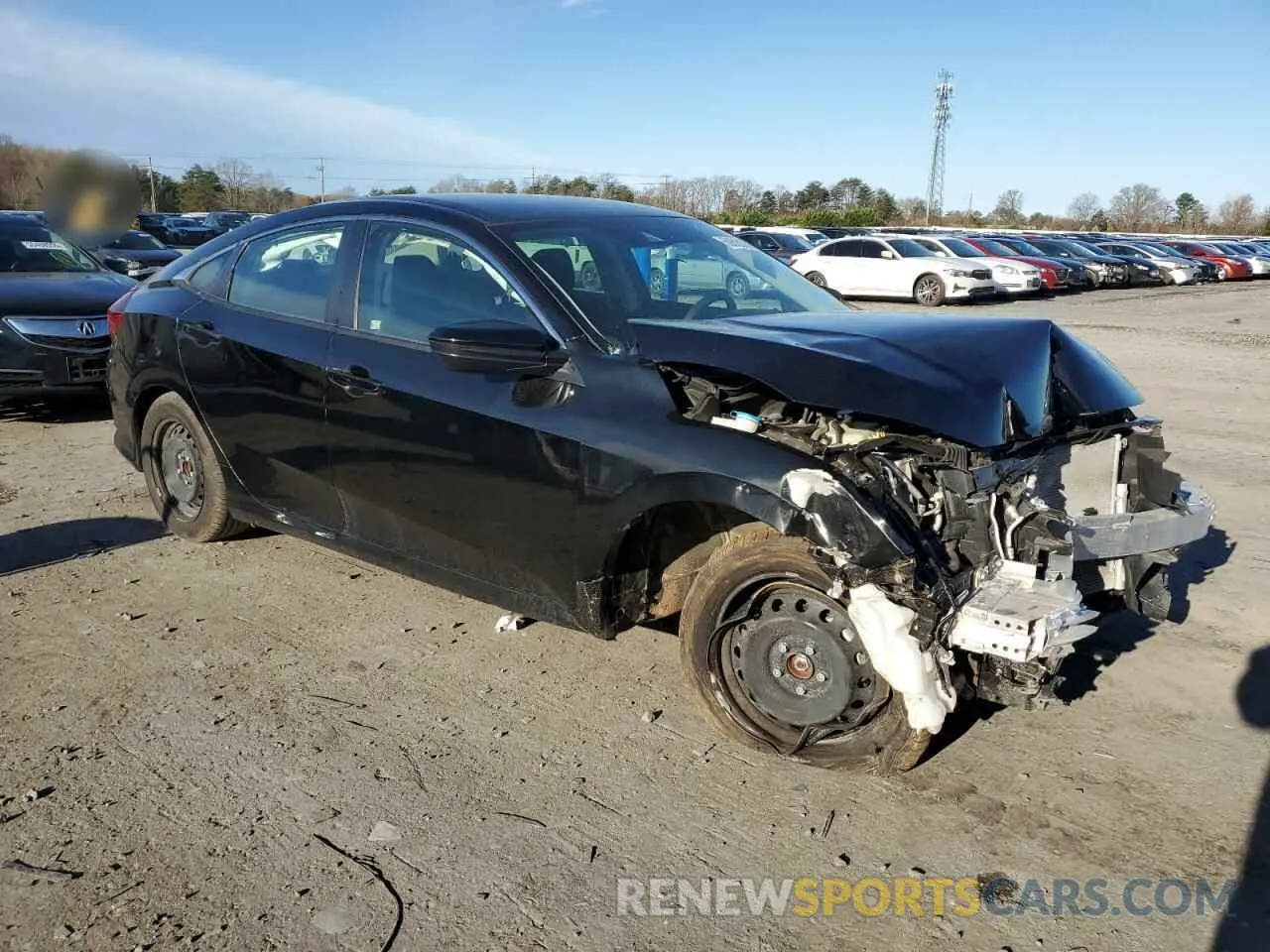 4 Фотография поврежденного автомобиля 2HGFC2F64MH533352 HONDA CIVIC 2021
