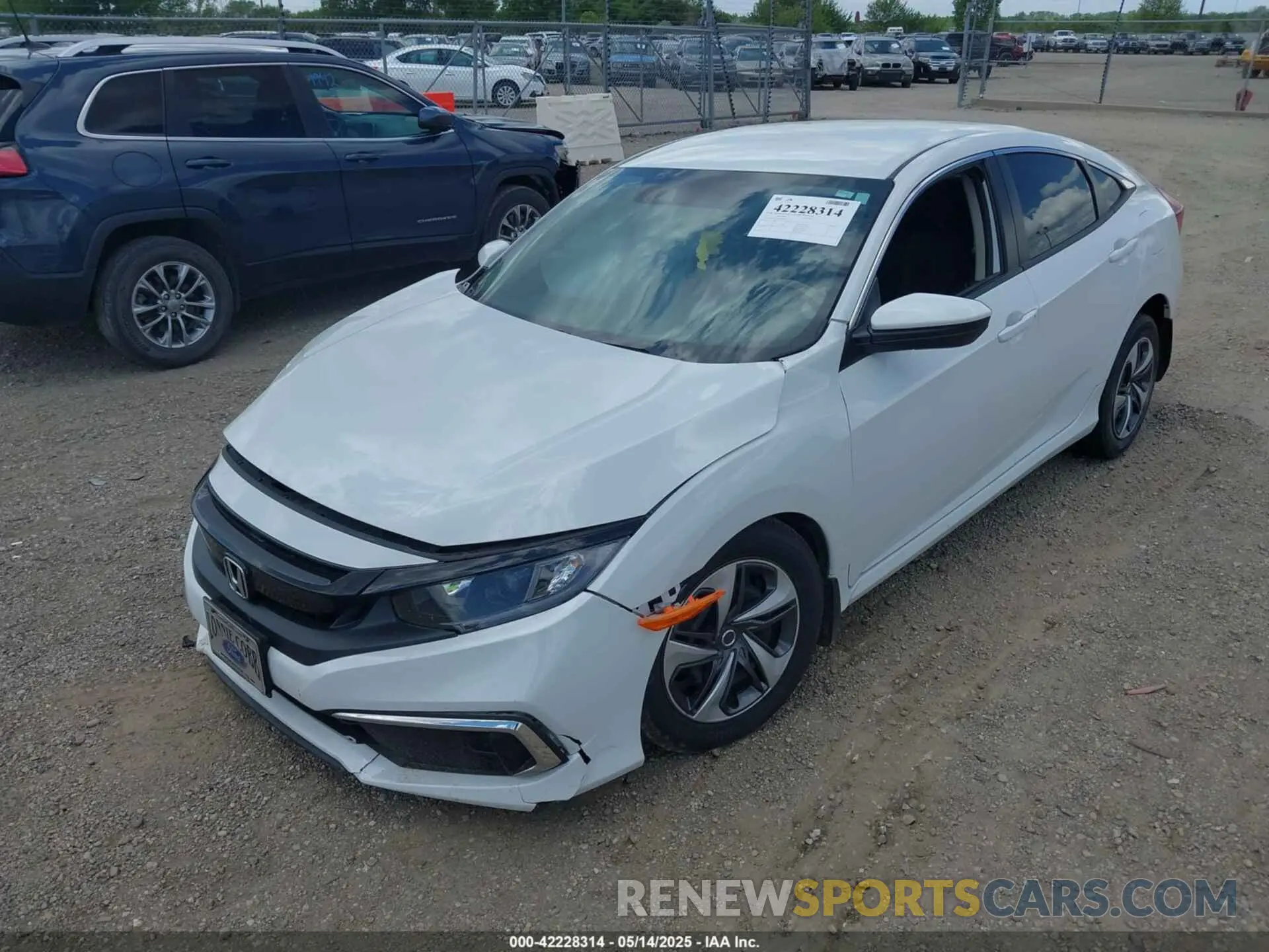 2 Photograph of a damaged car 2HGFC2F64MH543718 HONDA CIVIC 2021