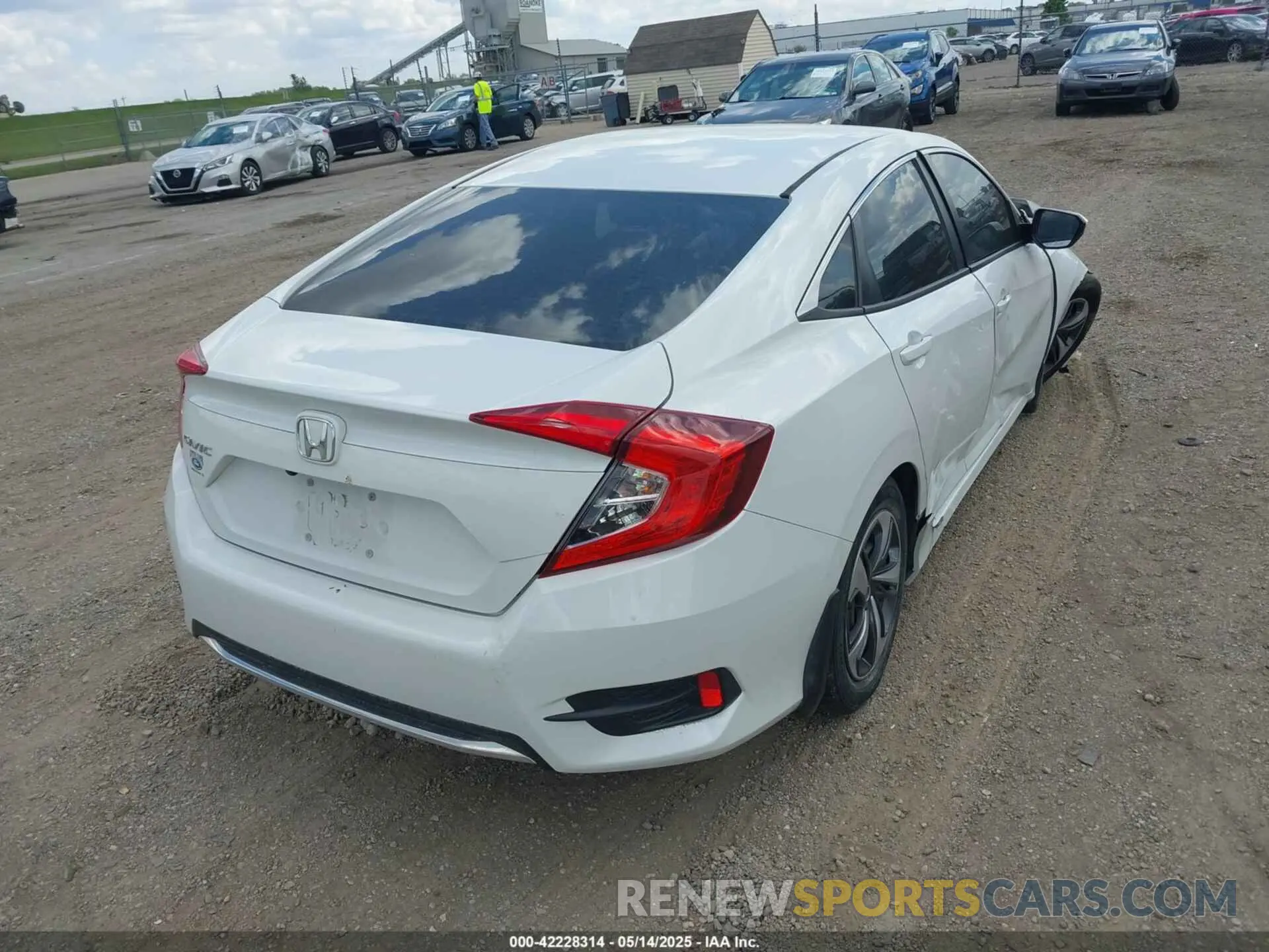 4 Photograph of a damaged car 2HGFC2F64MH543718 HONDA CIVIC 2021