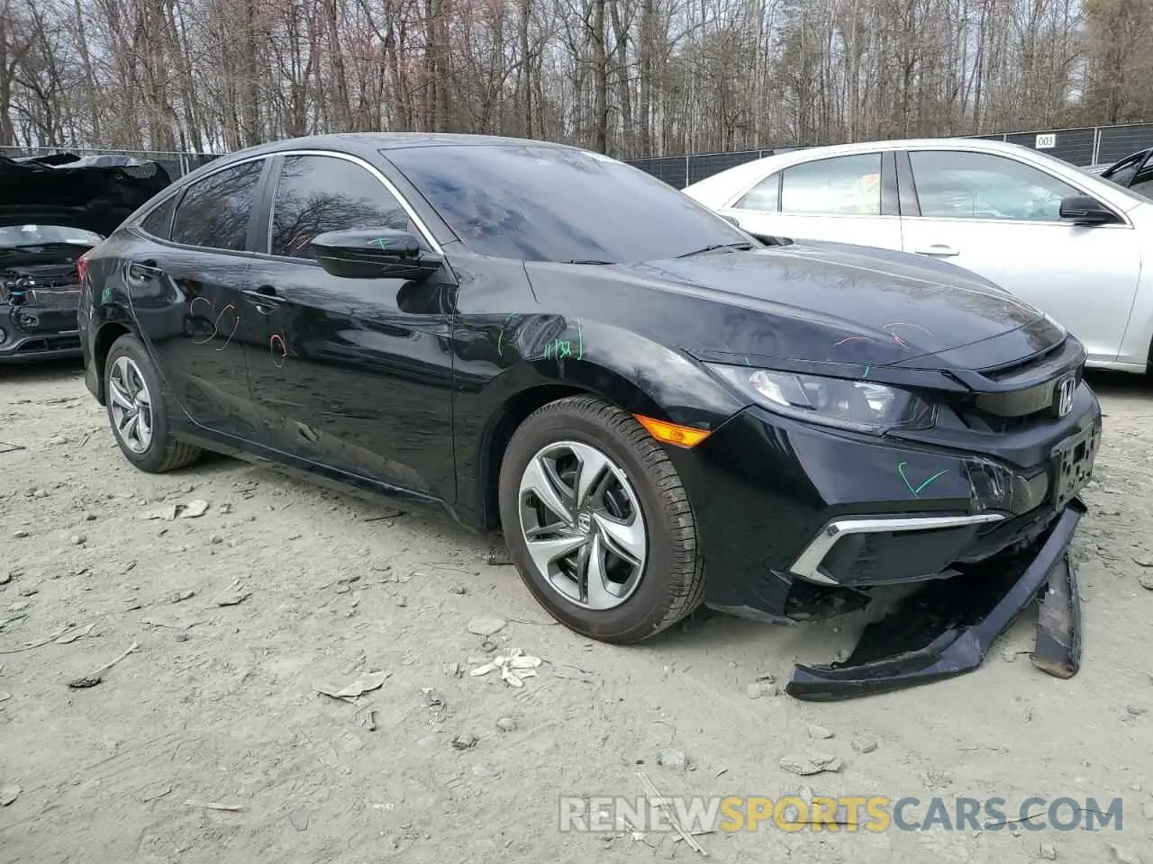 4 Photograph of a damaged car 2HGFC2F64MH547123 HONDA CIVIC 2021