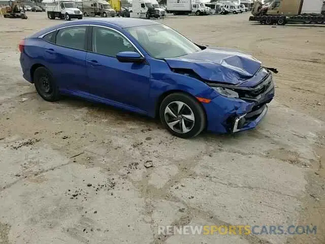 11 Photograph of a damaged car 2HGFC2F64MH553987 HONDA CIVIC 2021