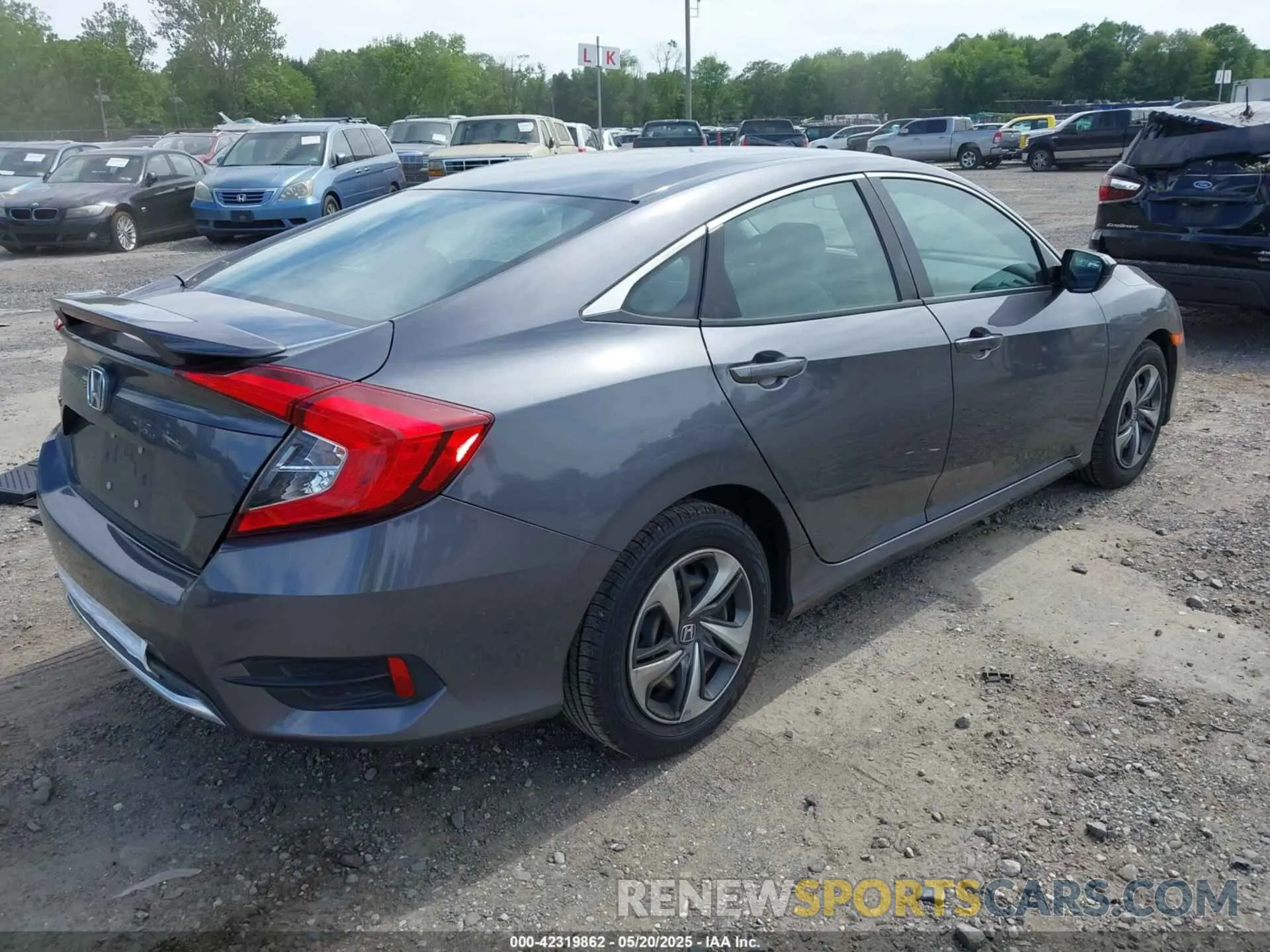 4 Photograph of a damaged car 2HGFC2F65MH525423 HONDA CIVIC 2021