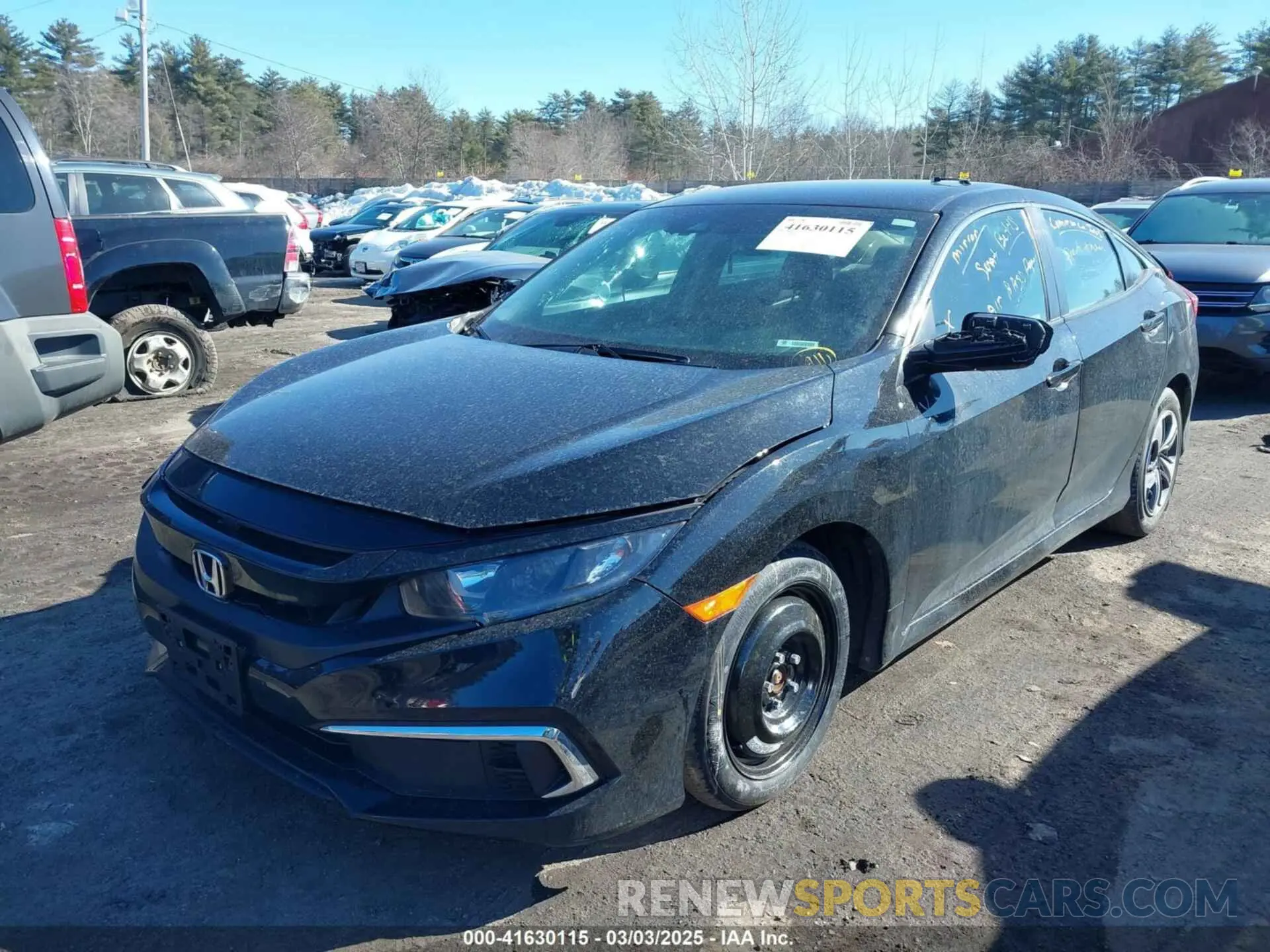 2 Photograph of a damaged car 2HGFC2F66MH516438 HONDA CIVIC 2021