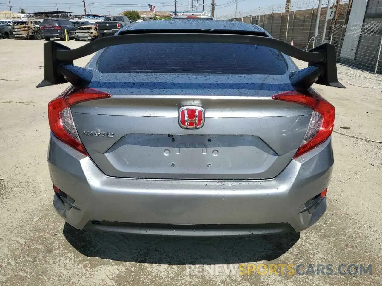 6 Photograph of a damaged car 2HGFC2F66MH525849 HONDA CIVIC 2021