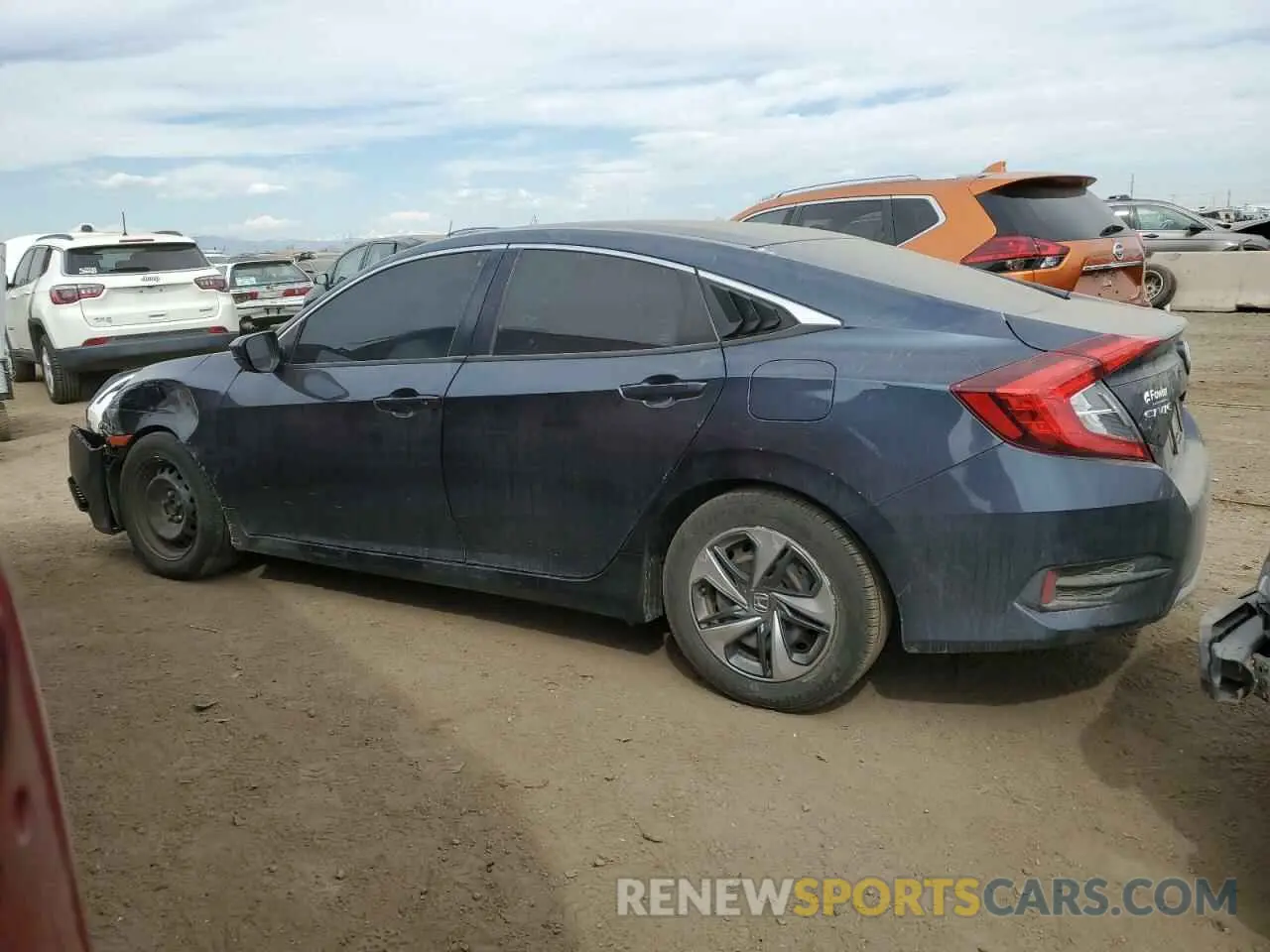 2 Photograph of a damaged car 2HGFC2F66MH535958 HONDA CIVIC 2021