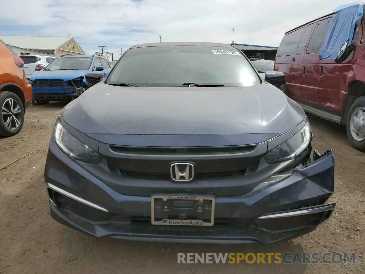 5 Photograph of a damaged car 2HGFC2F66MH535958 HONDA CIVIC 2021
