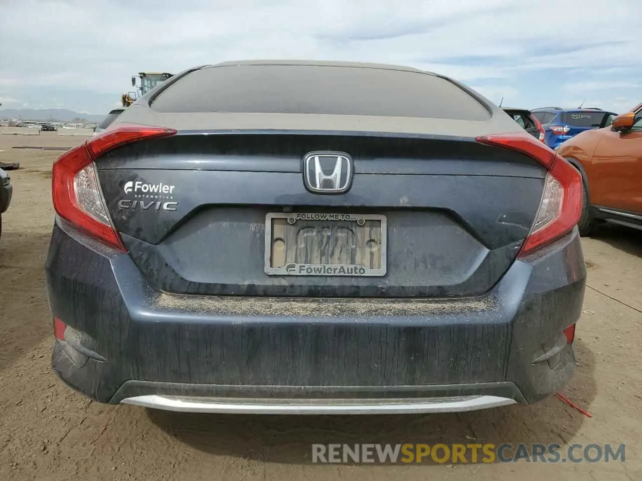 6 Photograph of a damaged car 2HGFC2F66MH535958 HONDA CIVIC 2021