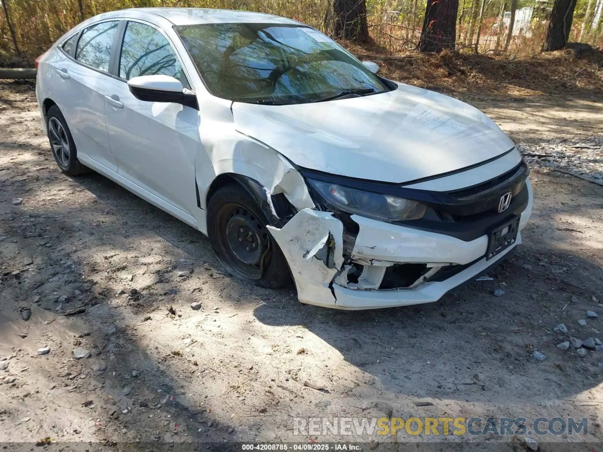 1 Photograph of a damaged car 2HGFC2F67MH520546 HONDA CIVIC 2021