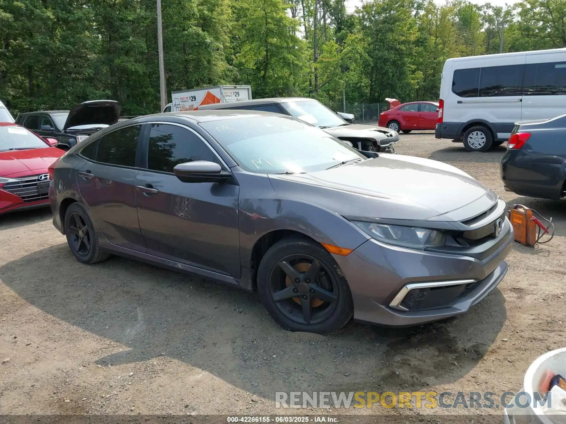 1 Photograph of a damaged car 2HGFC2F68MH538649 HONDA CIVIC 2021