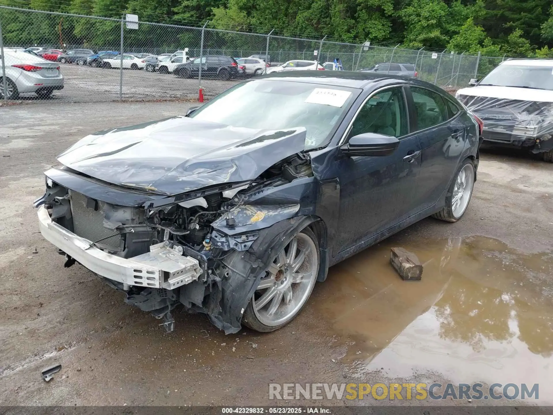 2 Photograph of a damaged car 2HGFC2F69MH503022 HONDA CIVIC 2021