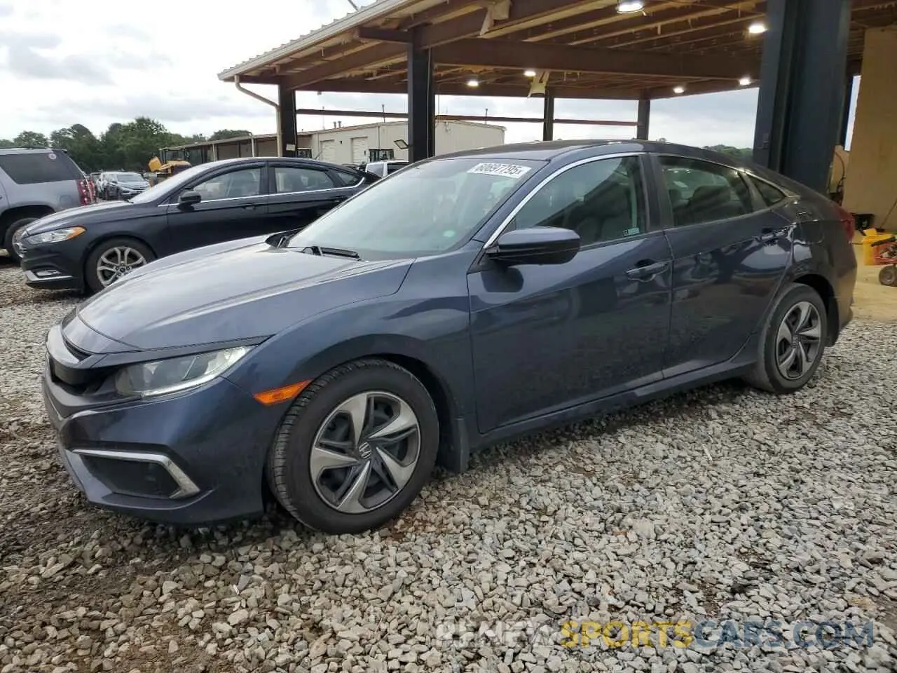 1 Photograph of a damaged car 2HGFC2F69MH536019 HONDA CIVIC 2021