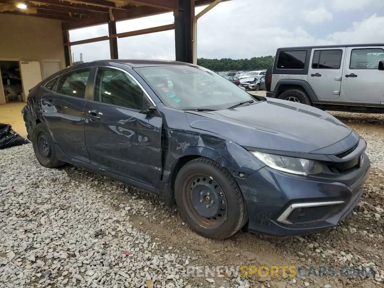 4 Photograph of a damaged car 2HGFC2F69MH536019 HONDA CIVIC 2021