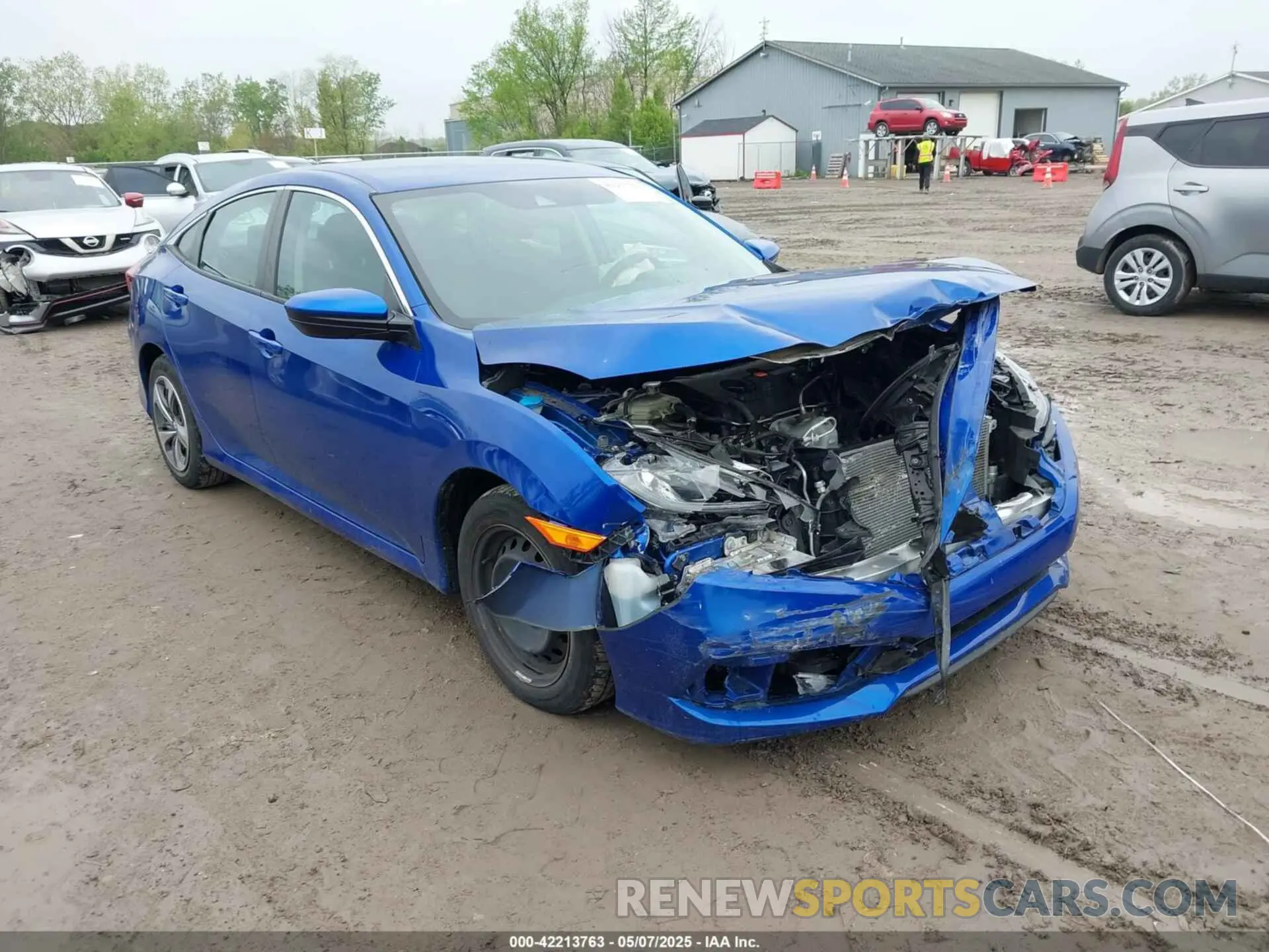 1 Photograph of a damaged car 2HGFC2F69MH538949 HONDA CIVIC 2021
