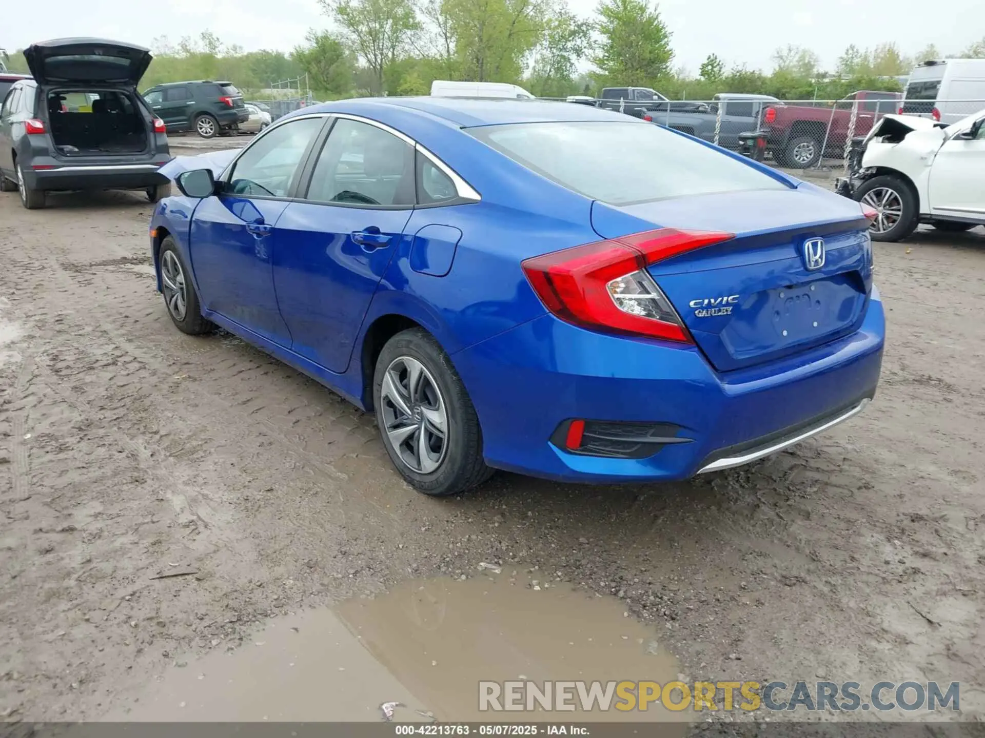 3 Photograph of a damaged car 2HGFC2F69MH538949 HONDA CIVIC 2021