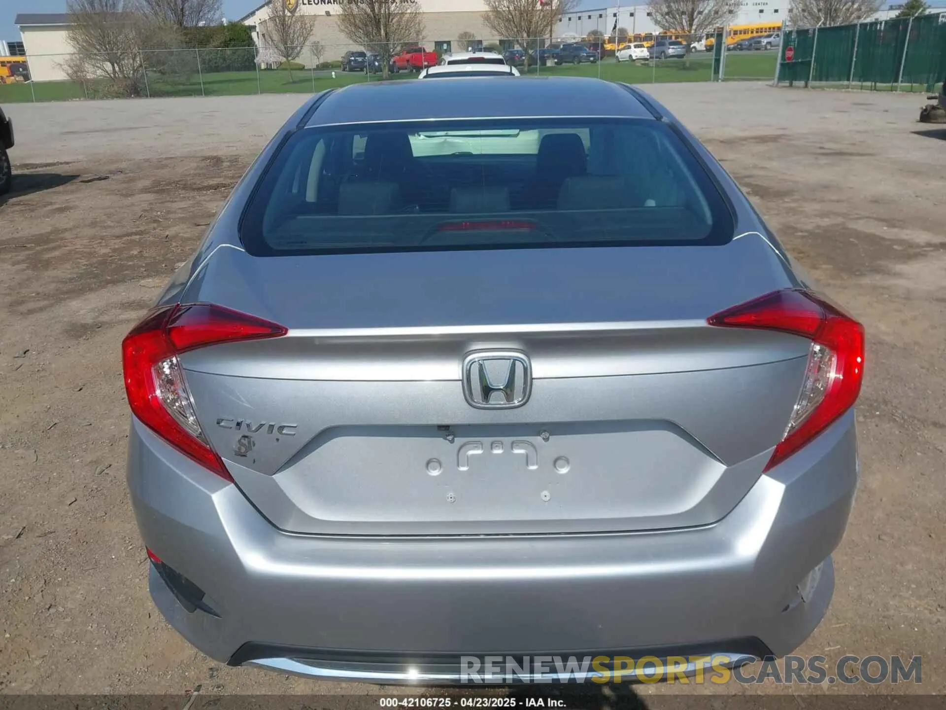 16 Photograph of a damaged car 2HGFC2F69MH539227 HONDA CIVIC 2021