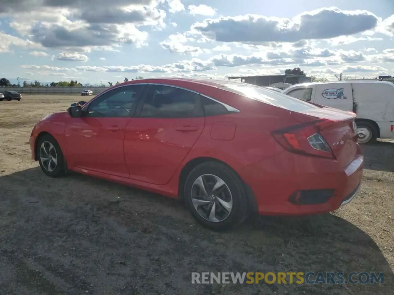 2 Photograph of a damaged car 2HGFC2F69MH553340 HONDA CIVIC 2021