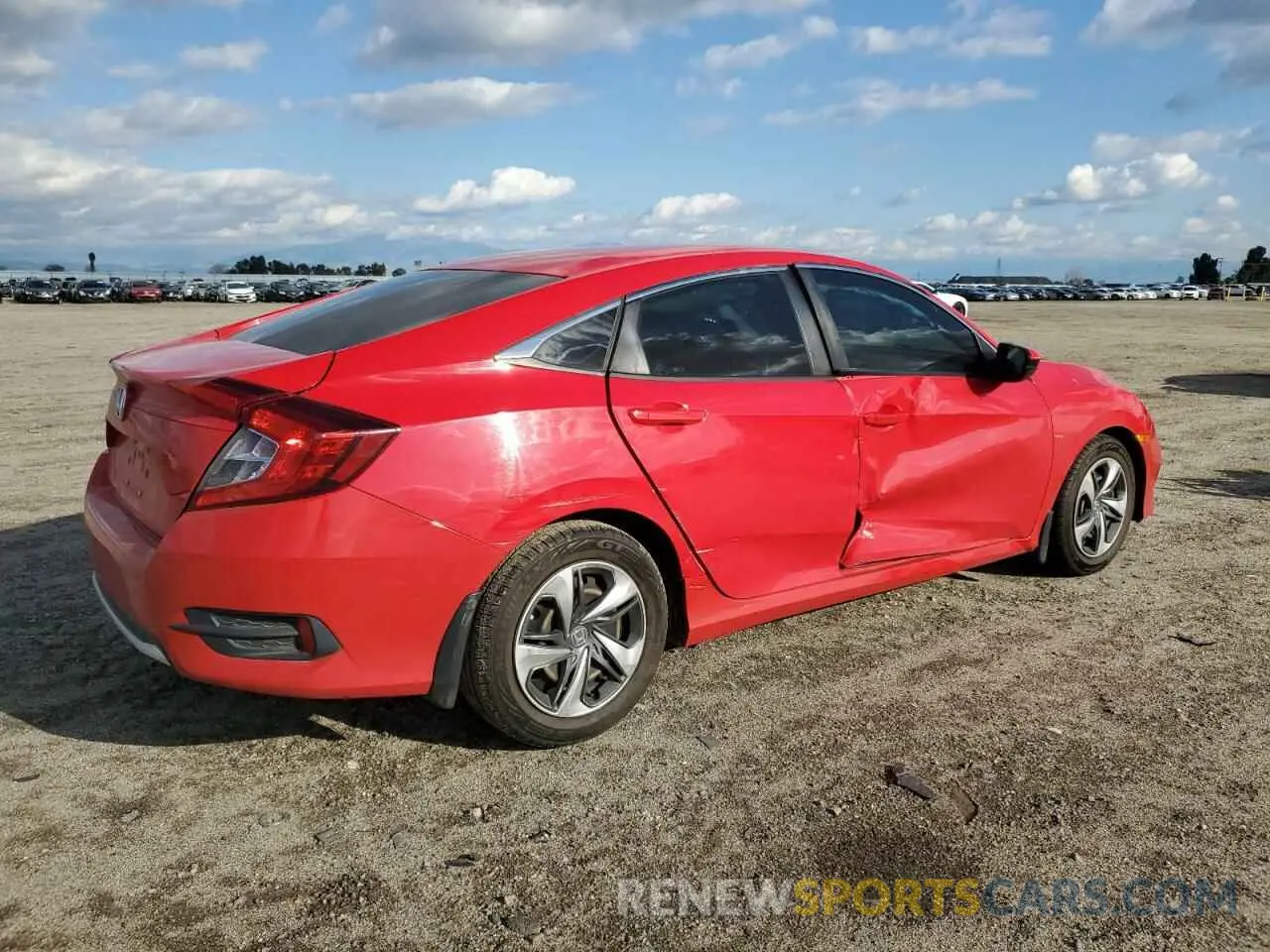 3 Photograph of a damaged car 2HGFC2F69MH553340 HONDA CIVIC 2021