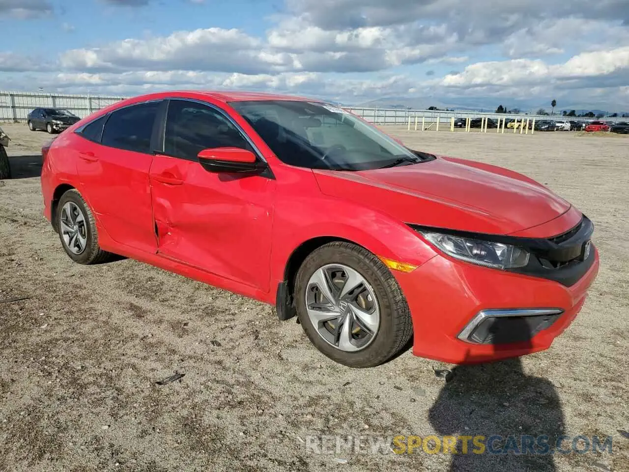 4 Photograph of a damaged car 2HGFC2F69MH553340 HONDA CIVIC 2021