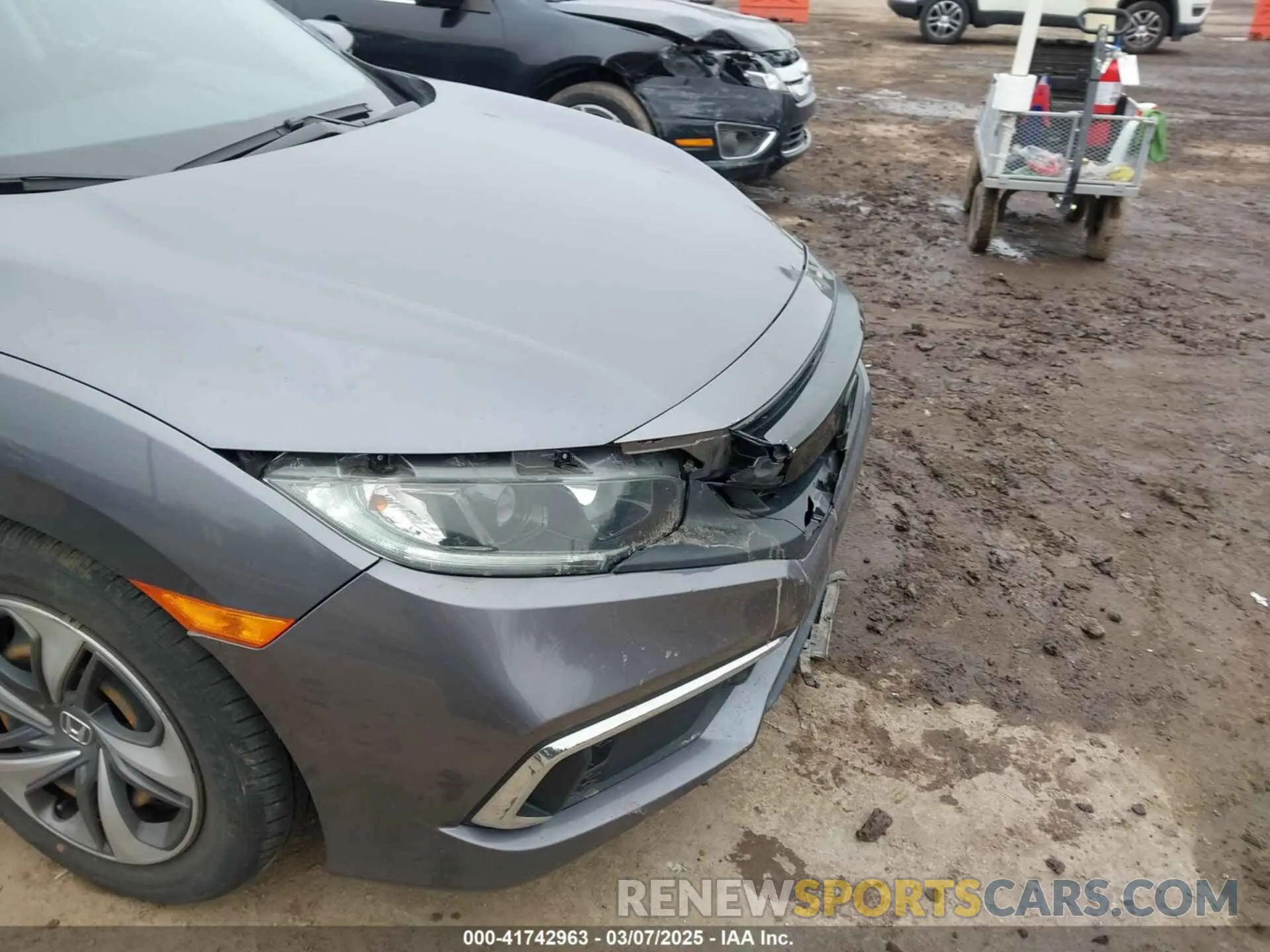 6 Photograph of a damaged car 2HGFC2F6XMH500937 HONDA CIVIC 2021