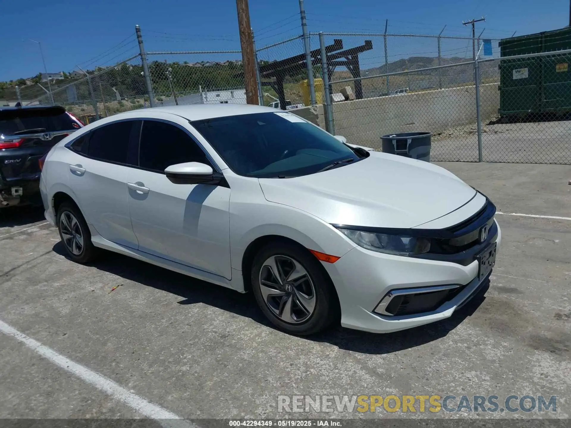 1 Photograph of a damaged car 2HGFC2F6XMH506592 HONDA CIVIC 2021