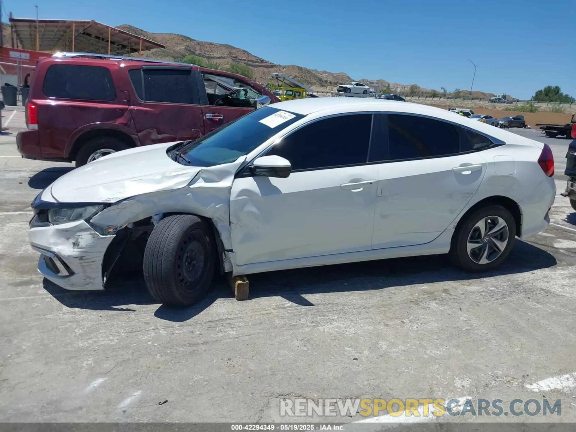 14 Photograph of a damaged car 2HGFC2F6XMH506592 HONDA CIVIC 2021