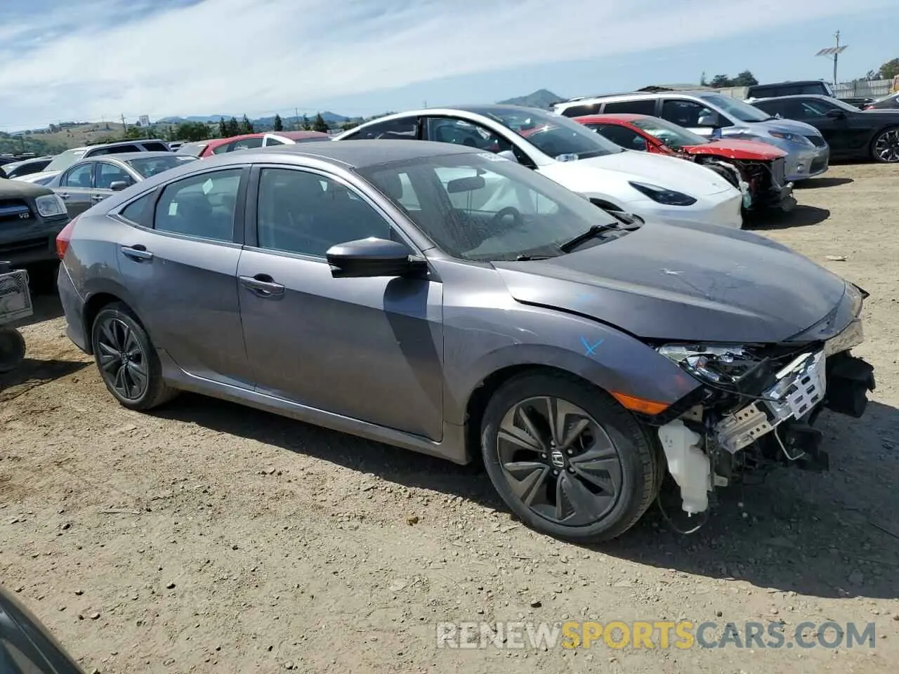 4 Photograph of a damaged car 2HGFC2F6XMH508083 HONDA CIVIC 2021